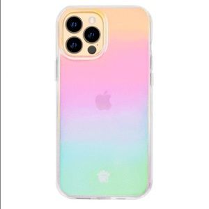 White opal phone case for iphone 13 max